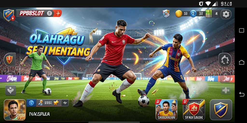 Screenshot gameplay PP88SLOT yang menampilkan serunya bertanding dalam olahraga.