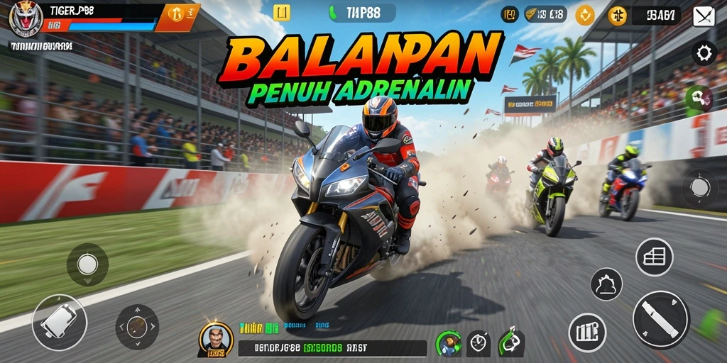 Gameplay seru dan adrenalin tinggi di TIGERJP88.